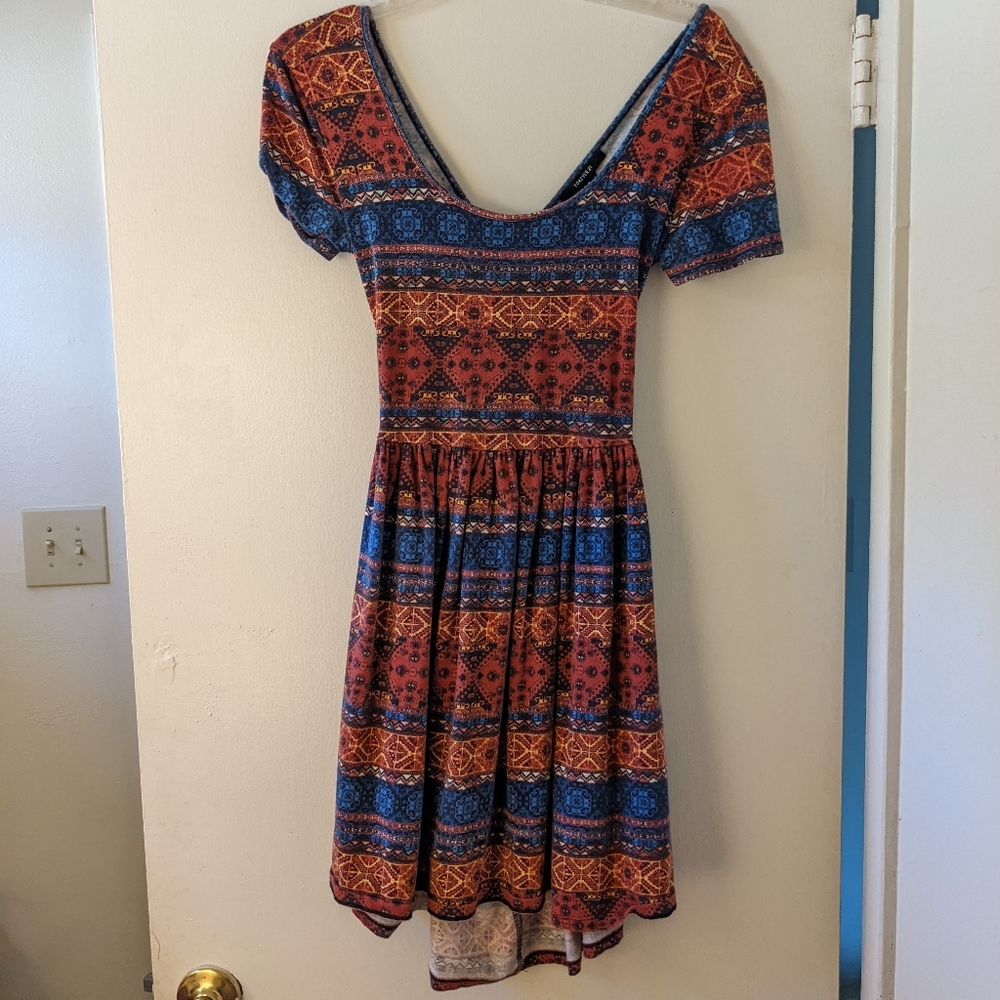 Forever21 tribal print dress (medium)